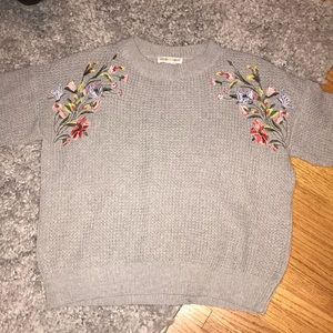 TILLYS embroidered sweater